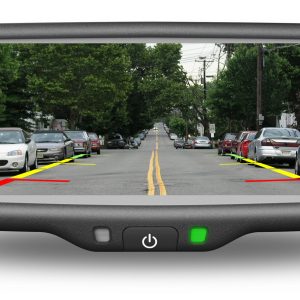 CV-043AB7 Premium OEM Style 7.3" Replacement Mirror with Auto Brightness 3AV Inputs